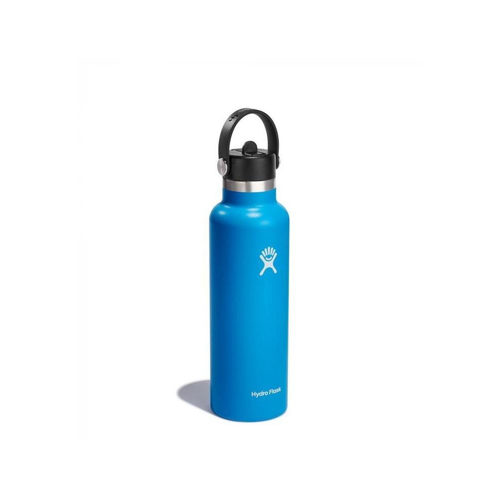 Hydro Flask 621ml Stand Mouth Bottle With Flex Straw Cap