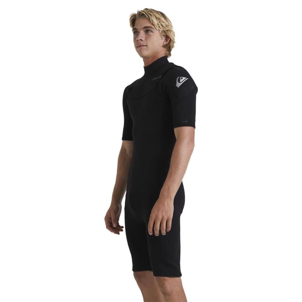 Quiksilver Mens Everyday Sessions 2/2 Short Sleeve Chest Zi