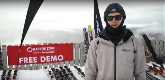 Racers Edge skiing demo days at Treble Cone and Cardrona-min