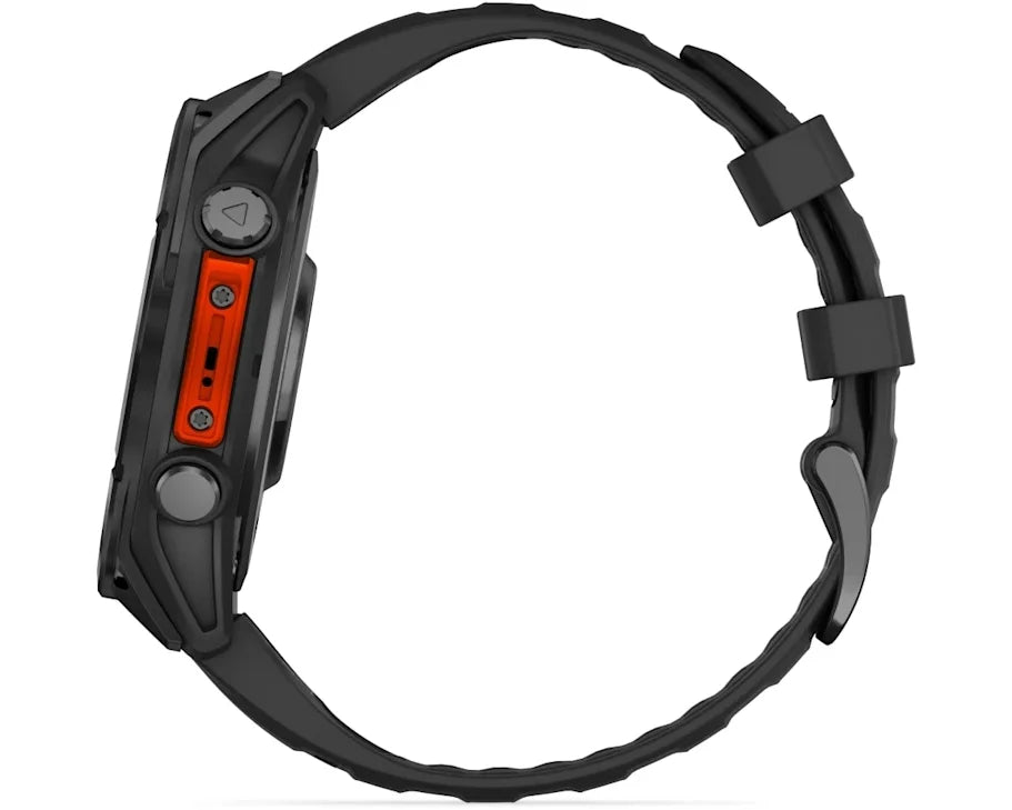 Garmin fenix 8 GPS Watch AMOLED, Glass/SS Screen, Slate Gray Bezel
