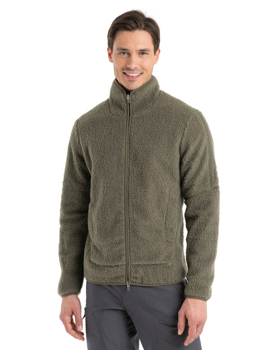 Icebreaker Mens RealFleece High Pile LS Zip