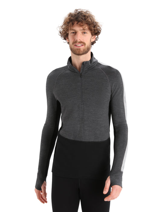 Icebreaker Mens Zoneknit 260 Long Sleeve Half Zip