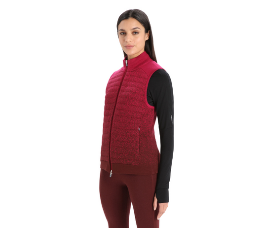Ib W Zoneknit Insulated Vest Into The Deep