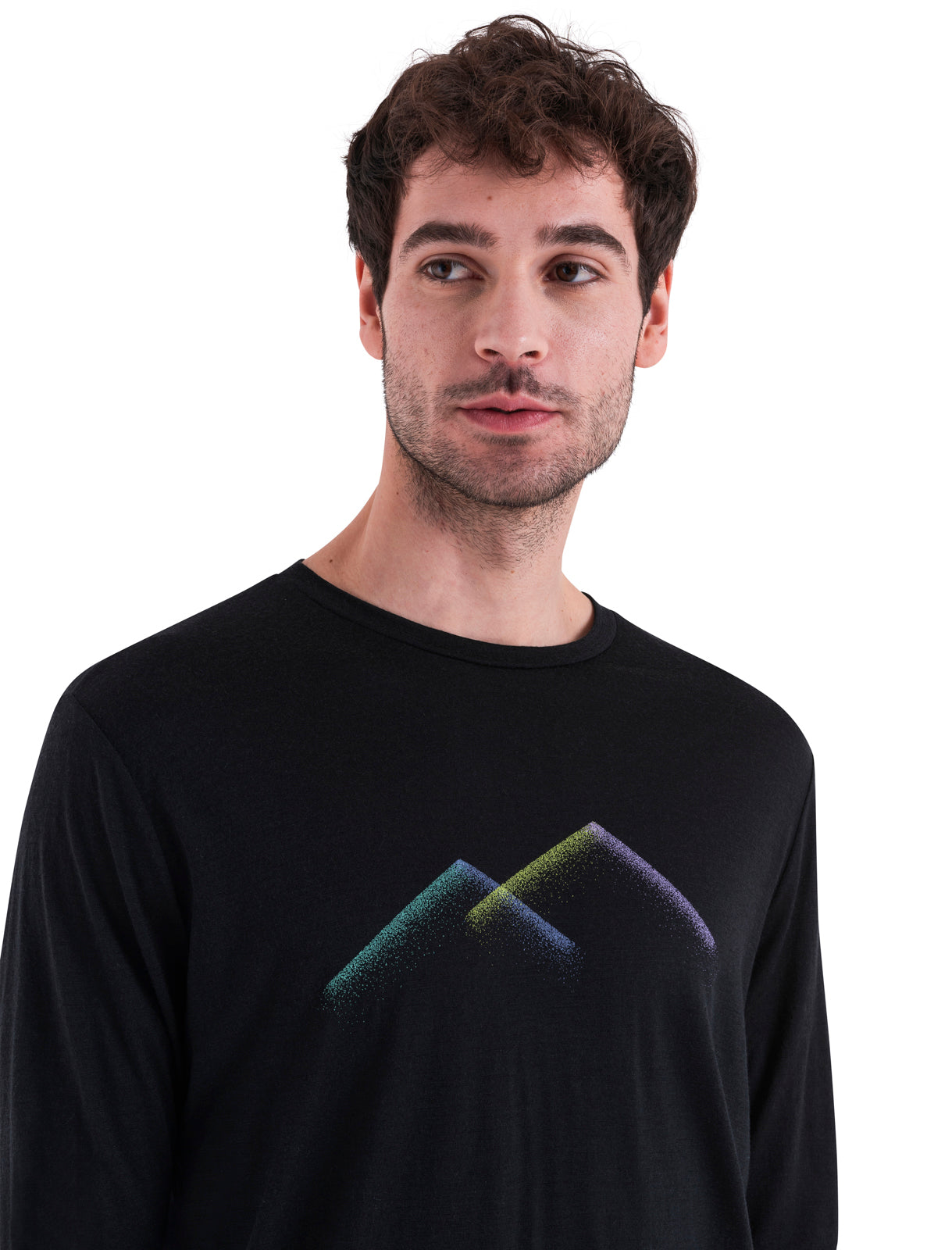 Icebreaker Mens 150 Tech Lite III Long Sleeve Tee Peak Glow