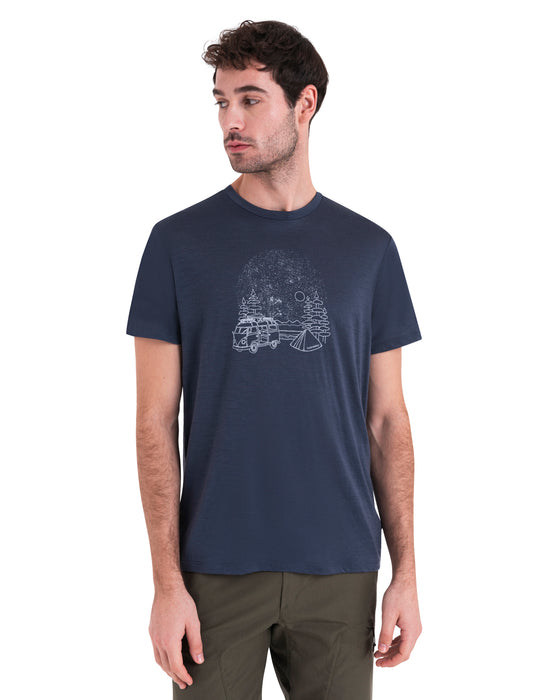 Icebreaker Mens 150 Tech Lite III SS Tee Van Camp