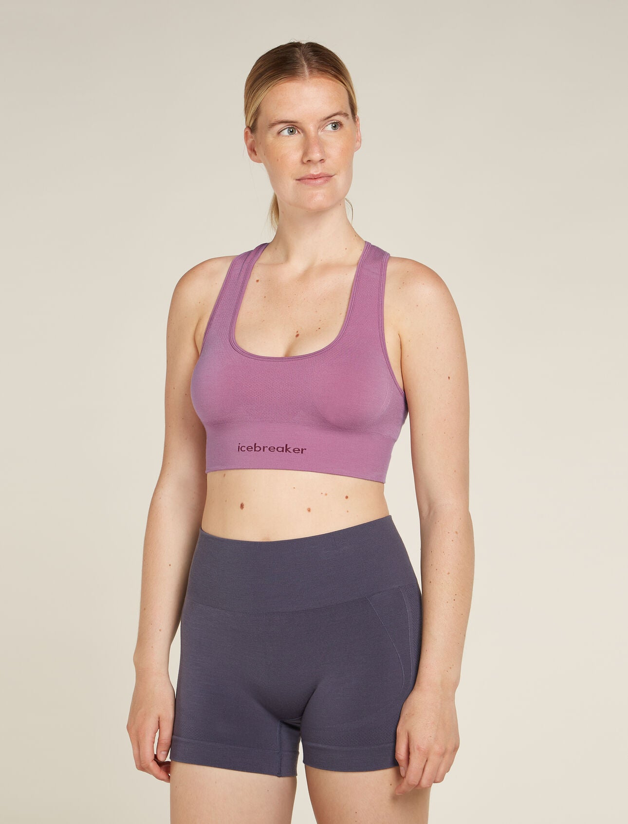 Icebreaker Womens Merino Blend 260 ZoneKnit Seamless Bra