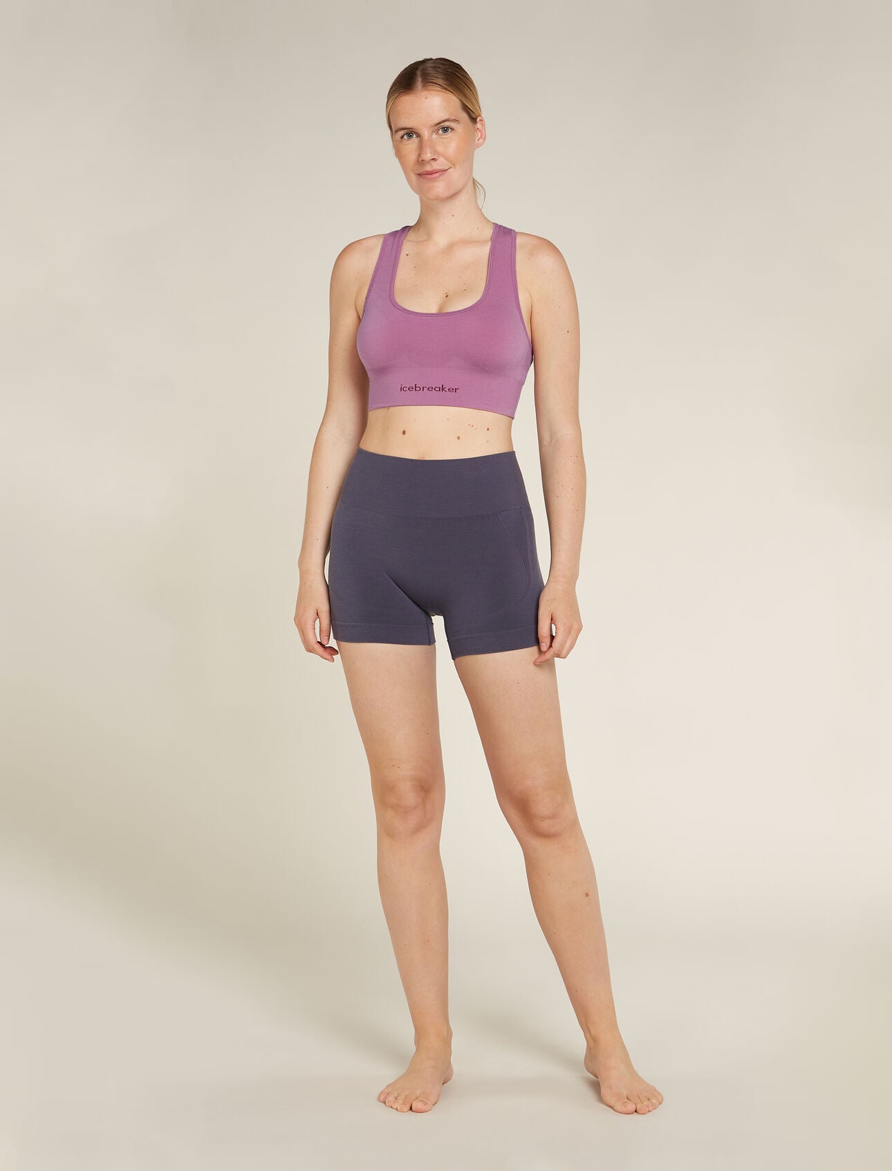 Icebreaker Womens Merino Blend 260 ZoneKnit Seamless Bra