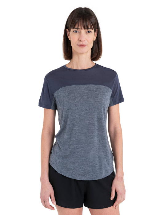 Icebreaker Womens 125 Cool-Lite Sphere III SS Tee Colour Block