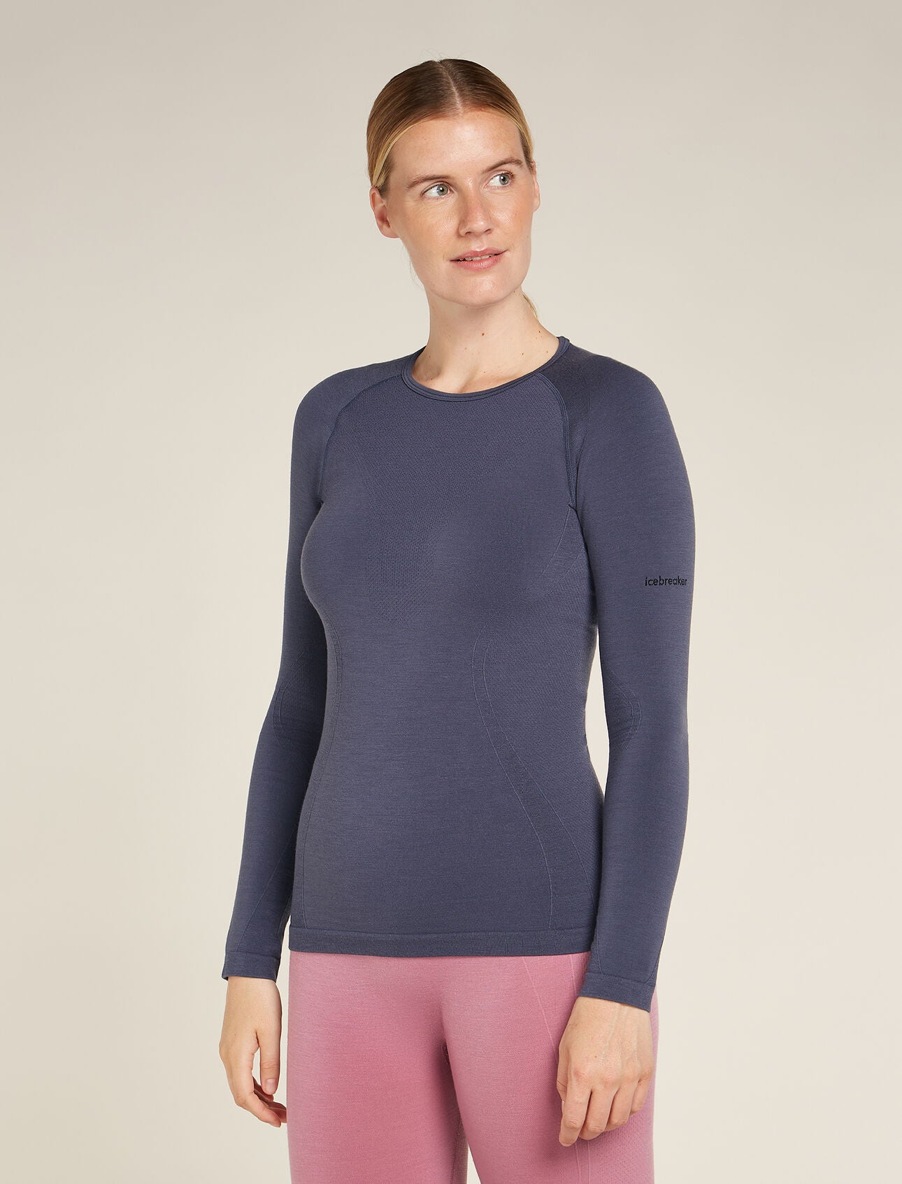 Icebreaker Womens 260 ZoneKnit Seamless Long Sleeve Crewe