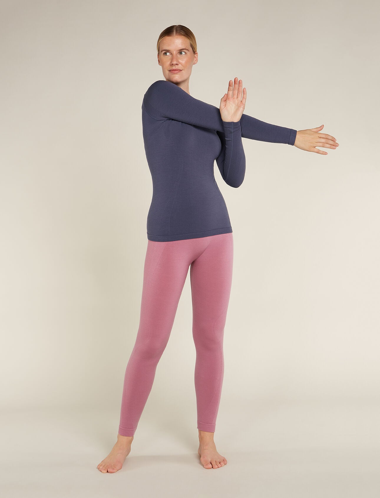 Icebreaker Womens 260 ZoneKnit Seamless Long Sleeve Crewe