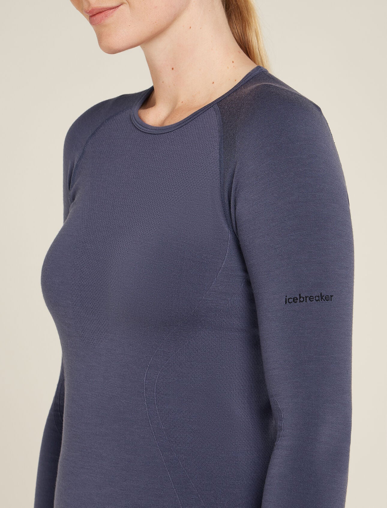 Icebreaker Womens 260 ZoneKnit Seamless Long Sleeve Crewe