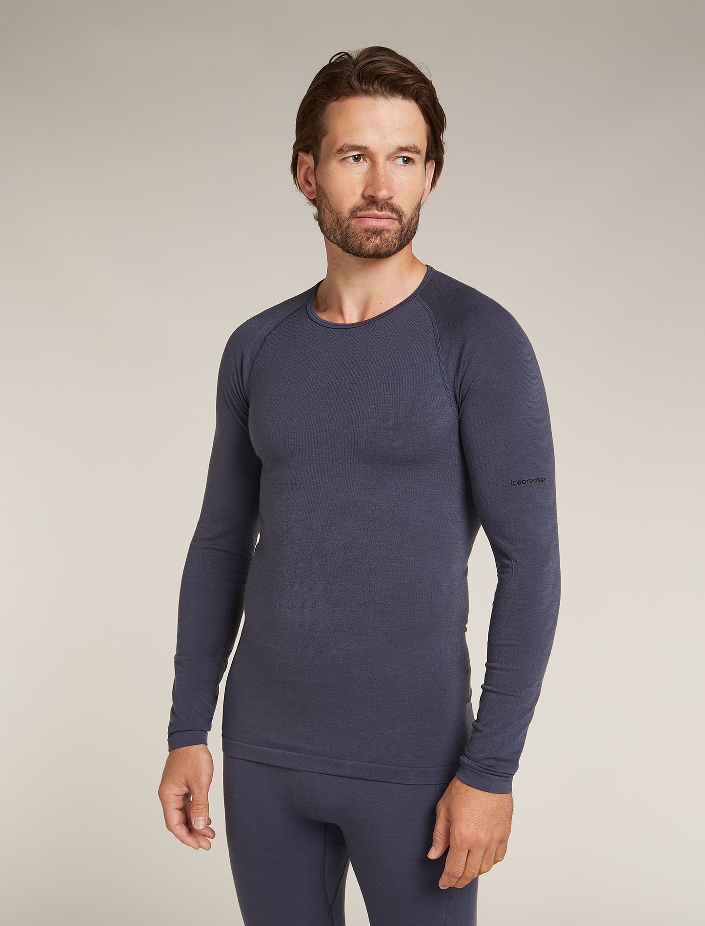 Icebreaker Mens 260 ZoneKnit Seamless Long Sleeve Crewe