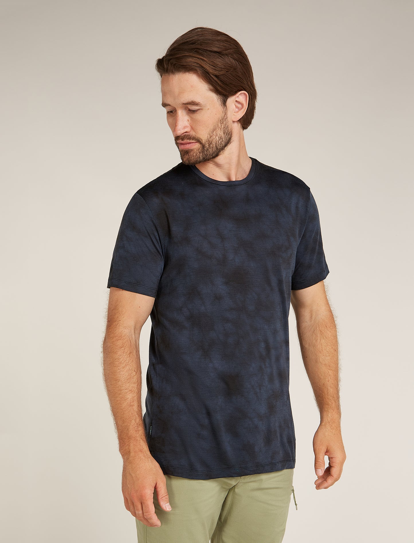 Icebreaker Mens 125 Cool-Lite Sphere Short Sleeve Tee Cloud Dye