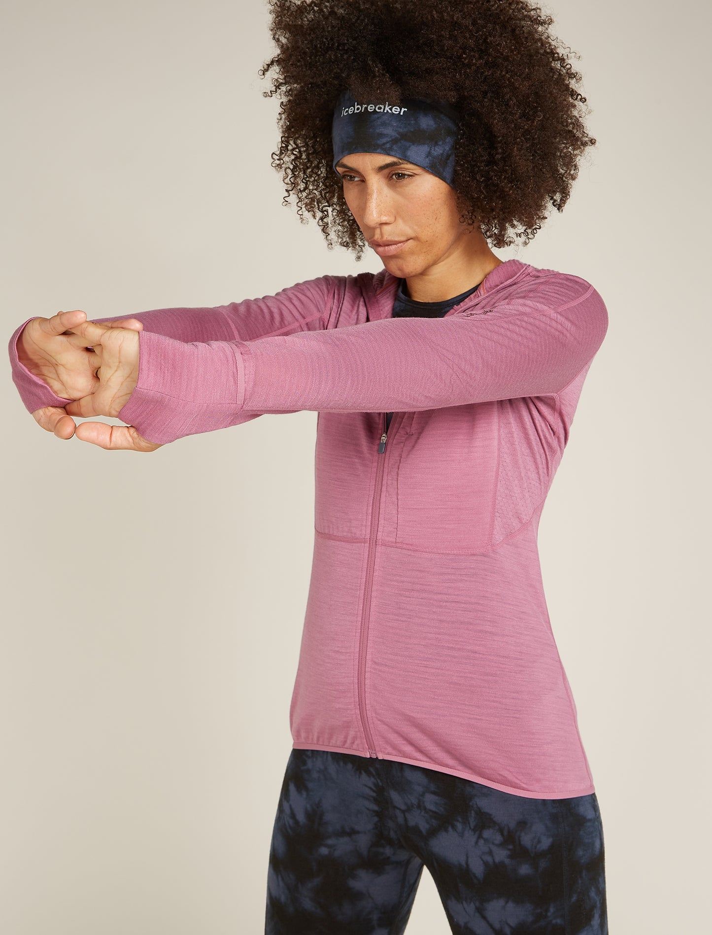 Icebreaker Merino 200 Oasis Headband Cloud Dye