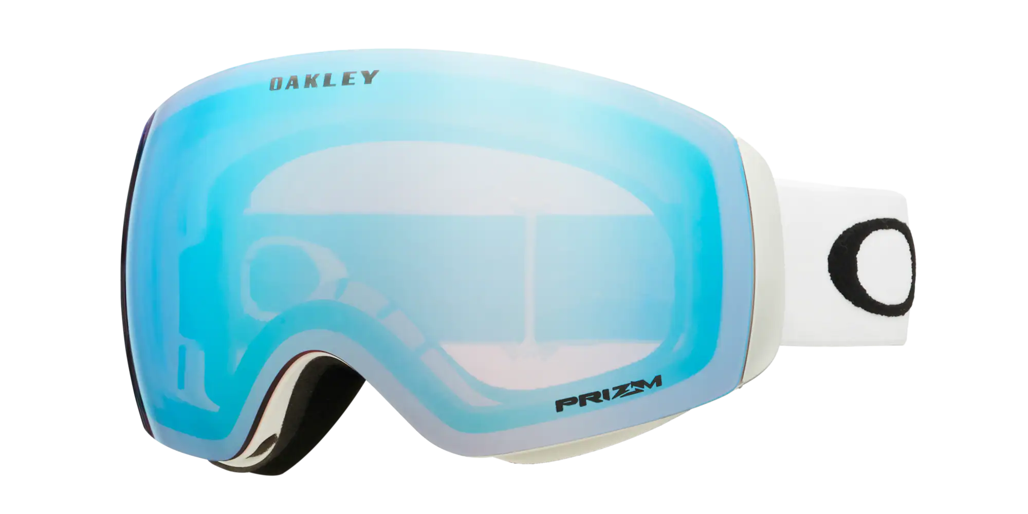 Oakley Flight Deck M Goggles Prizm Sapphire Matte White