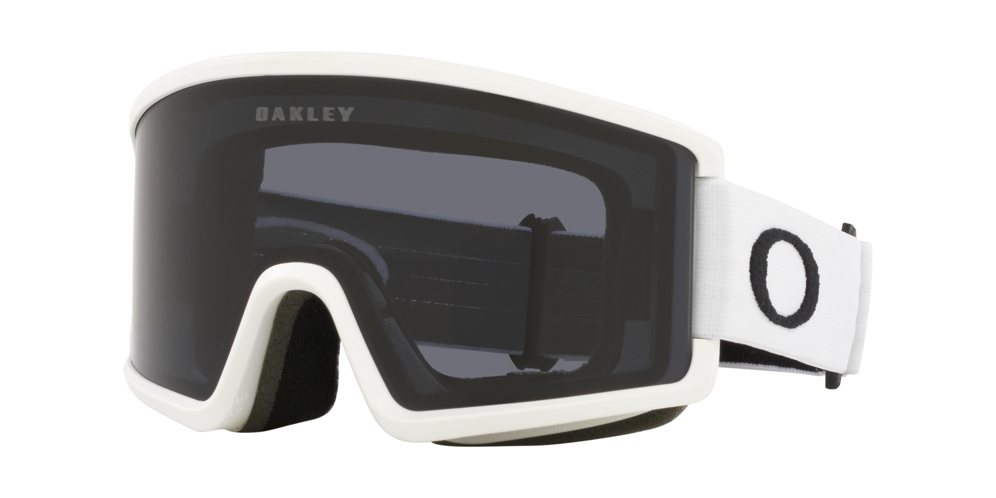 Oakley Target Line L Goggles Prizm Dark Grey Matte White