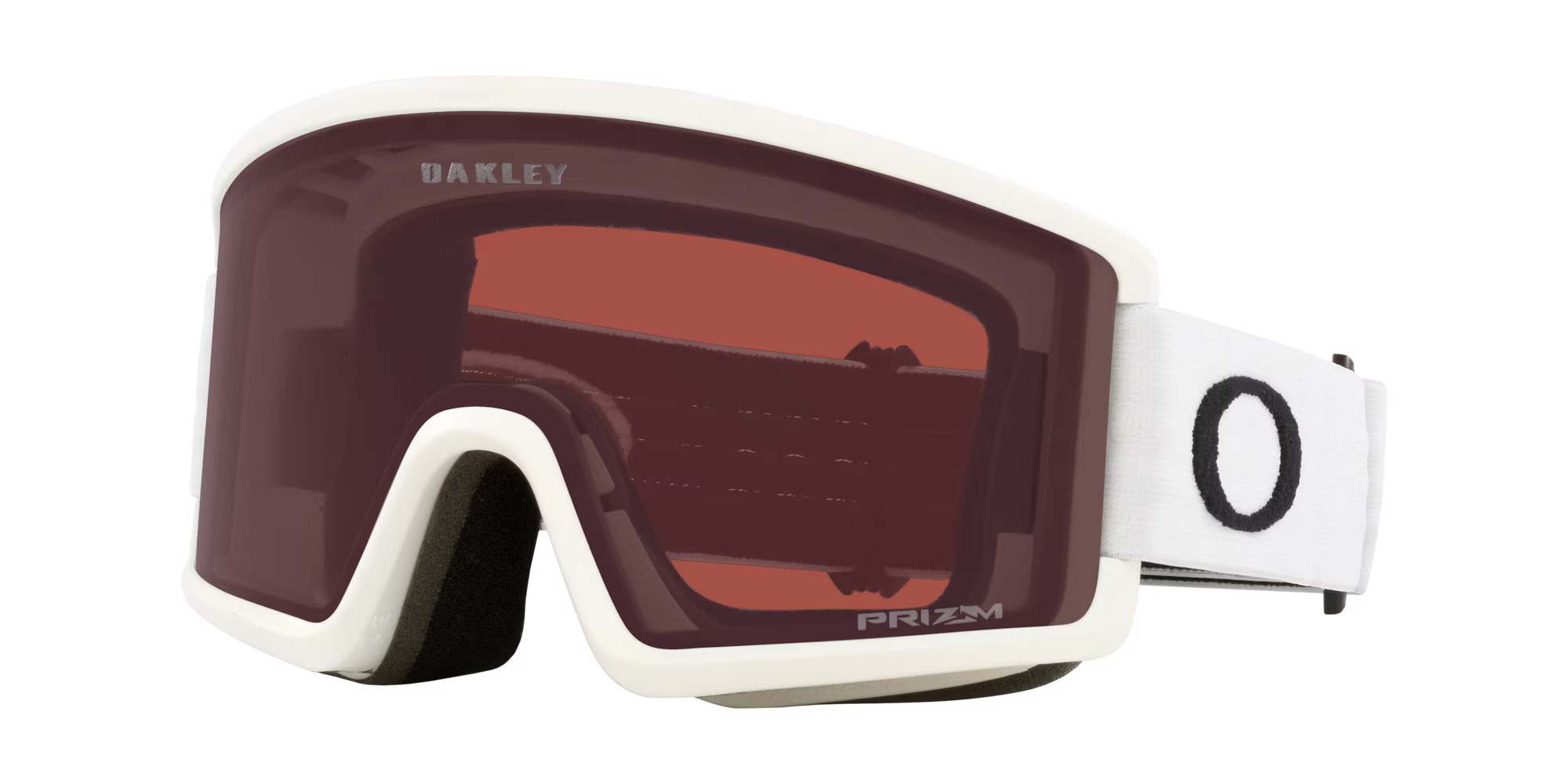 Oakley Target Line M Goggles Prizm Dark Grey Matte White