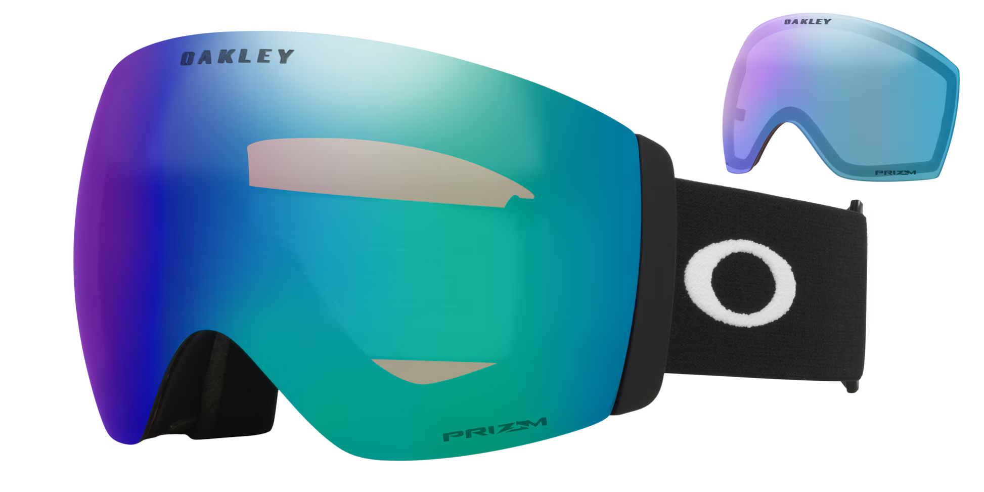 Oakley Flight Deck Pro L Goggles Prizm Argon Prizm Iced Black