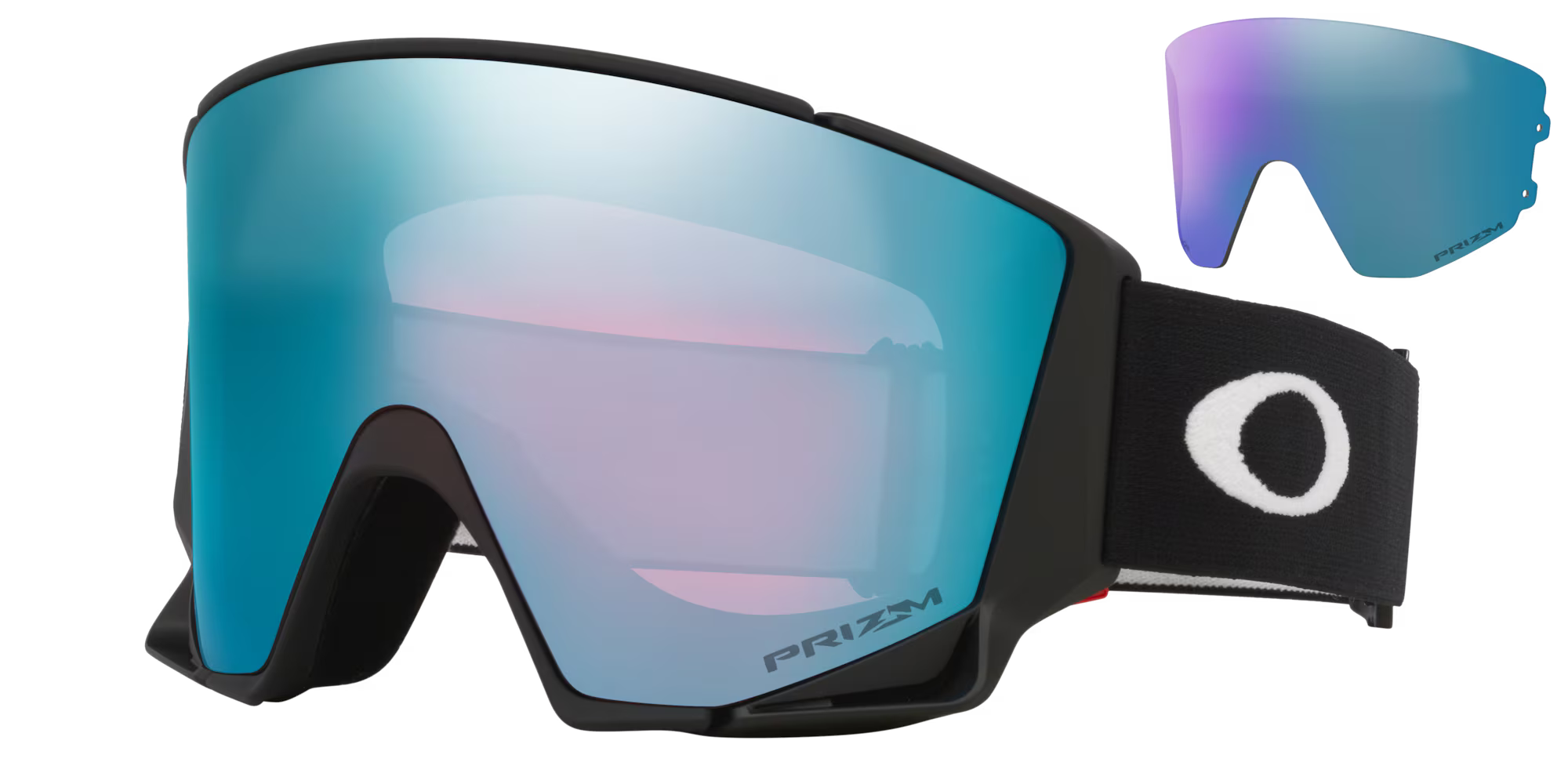 Oakley Flow Scape L Goggles Prizm Sapphire Prizm Iced Matte Black