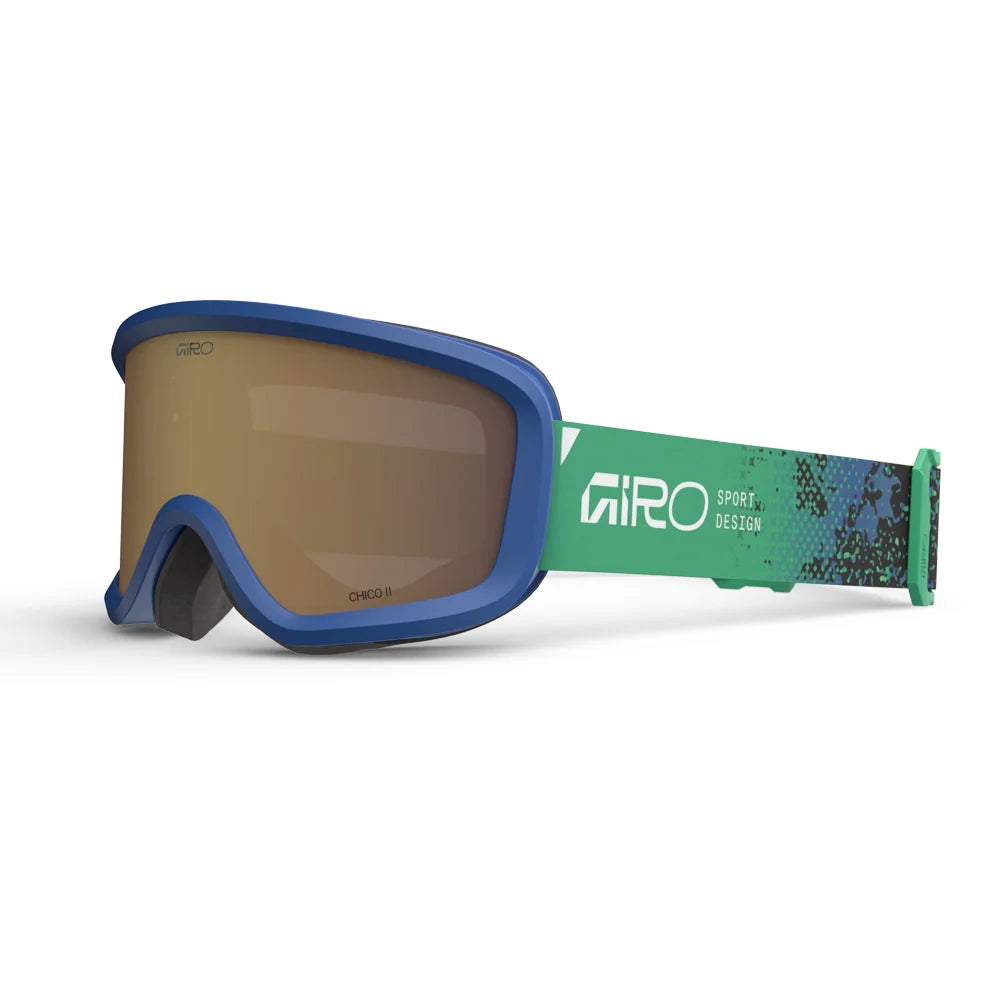 Giro Kids Chico II Snow Goggles Amber Rose Surge Fade Blue