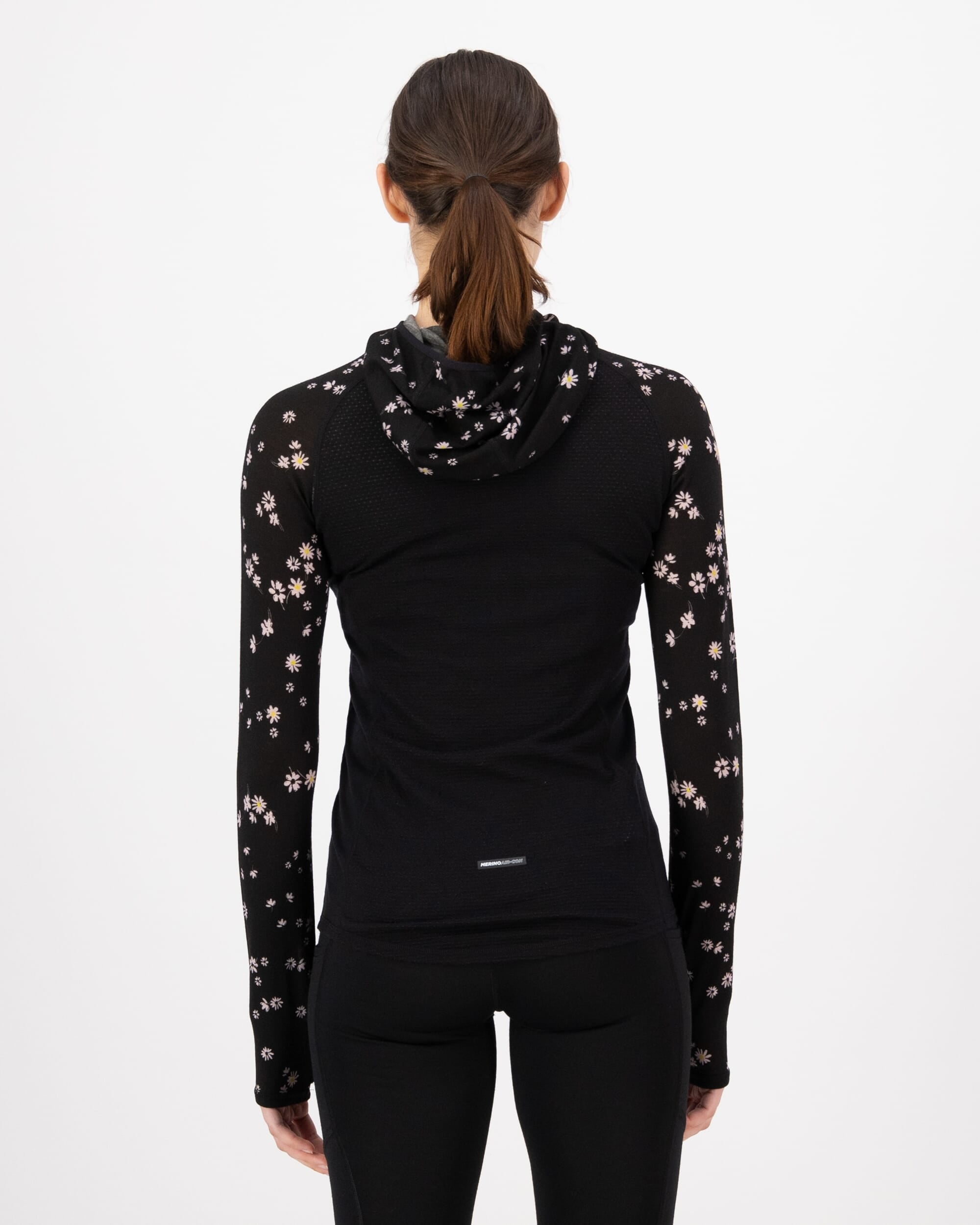 Mons Royale Womens Bella Merino Long Sleeve Hood