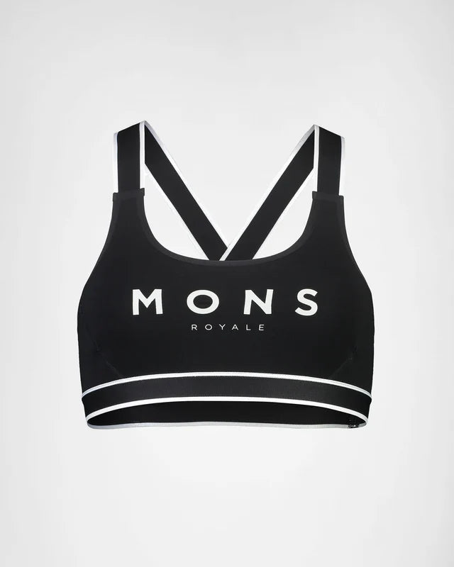 Mons Royale Womens Stella Merino X-Back Bra
