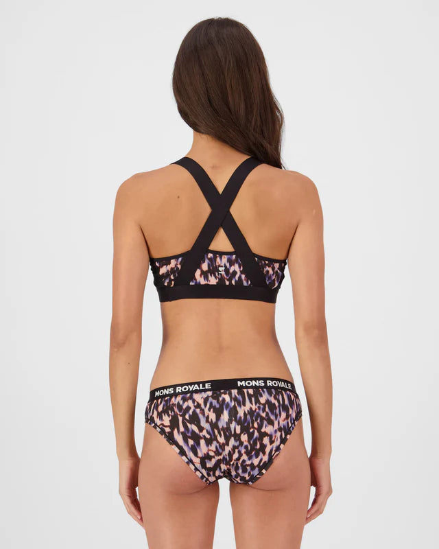 Mons Royale Womens Stella Merino X-Back Bra