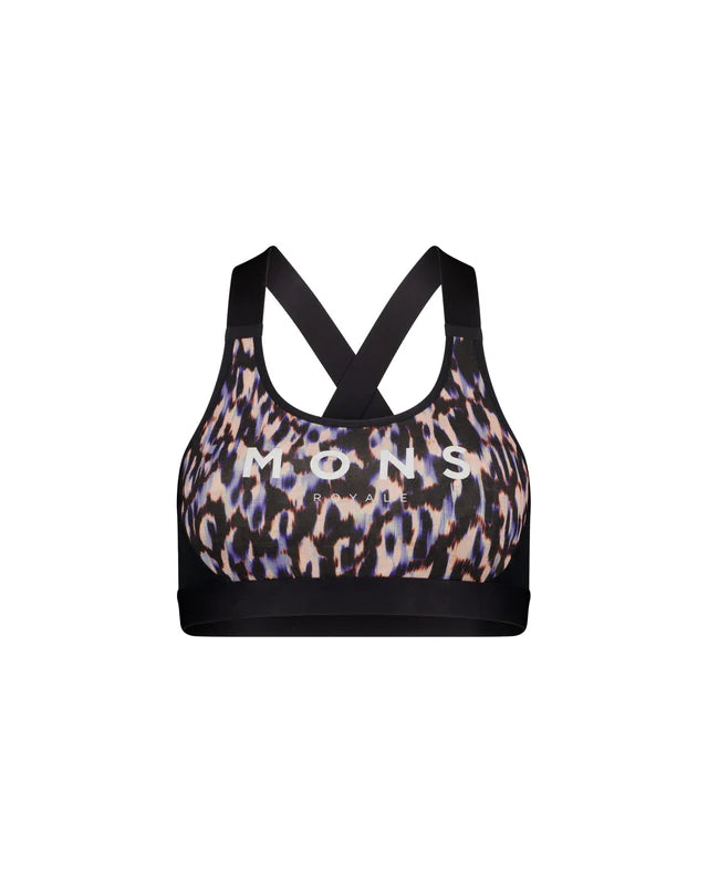 Mons Royale Womens Stella Merino X-Back Bra