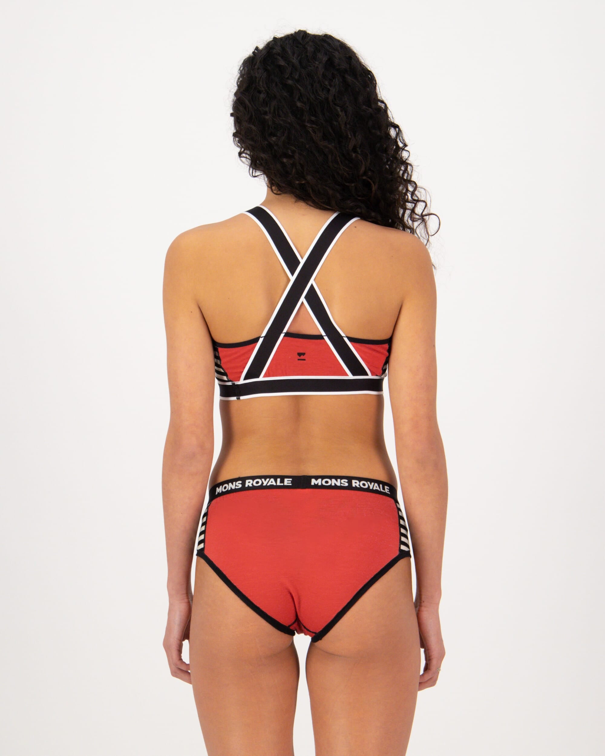 Mons Royale Womens Stella Merino X-Back Bra