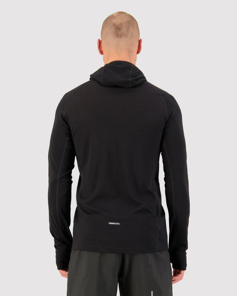 Mons Royale Mens Temple Merino Long Sleeve Hood