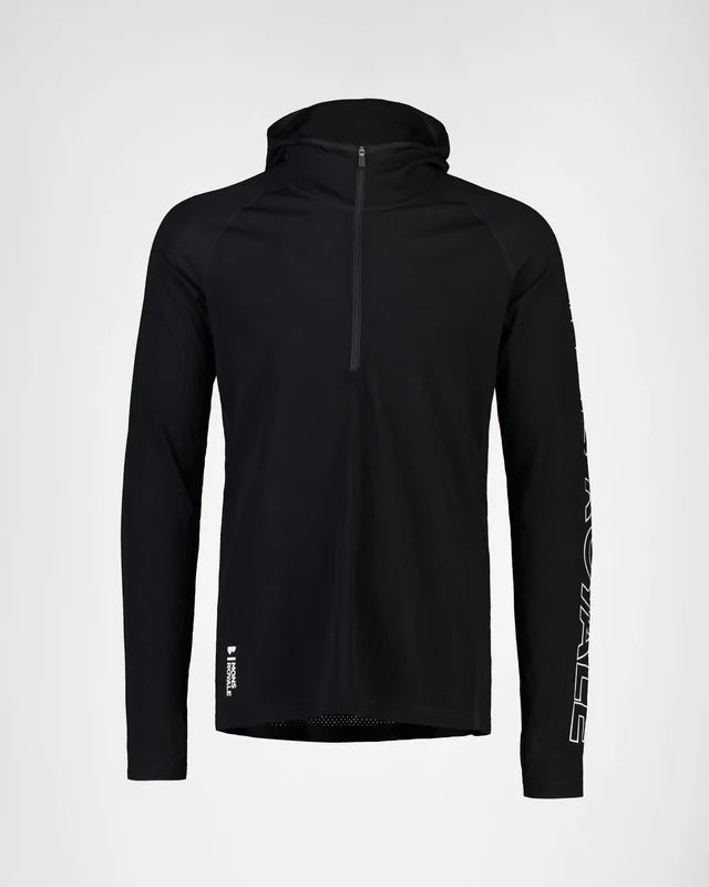 Mons Royale Mens Temple Merino Long Sleeve Hood