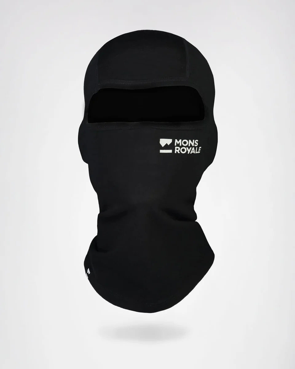 Mons Royale B3 Merino Balaclava Black