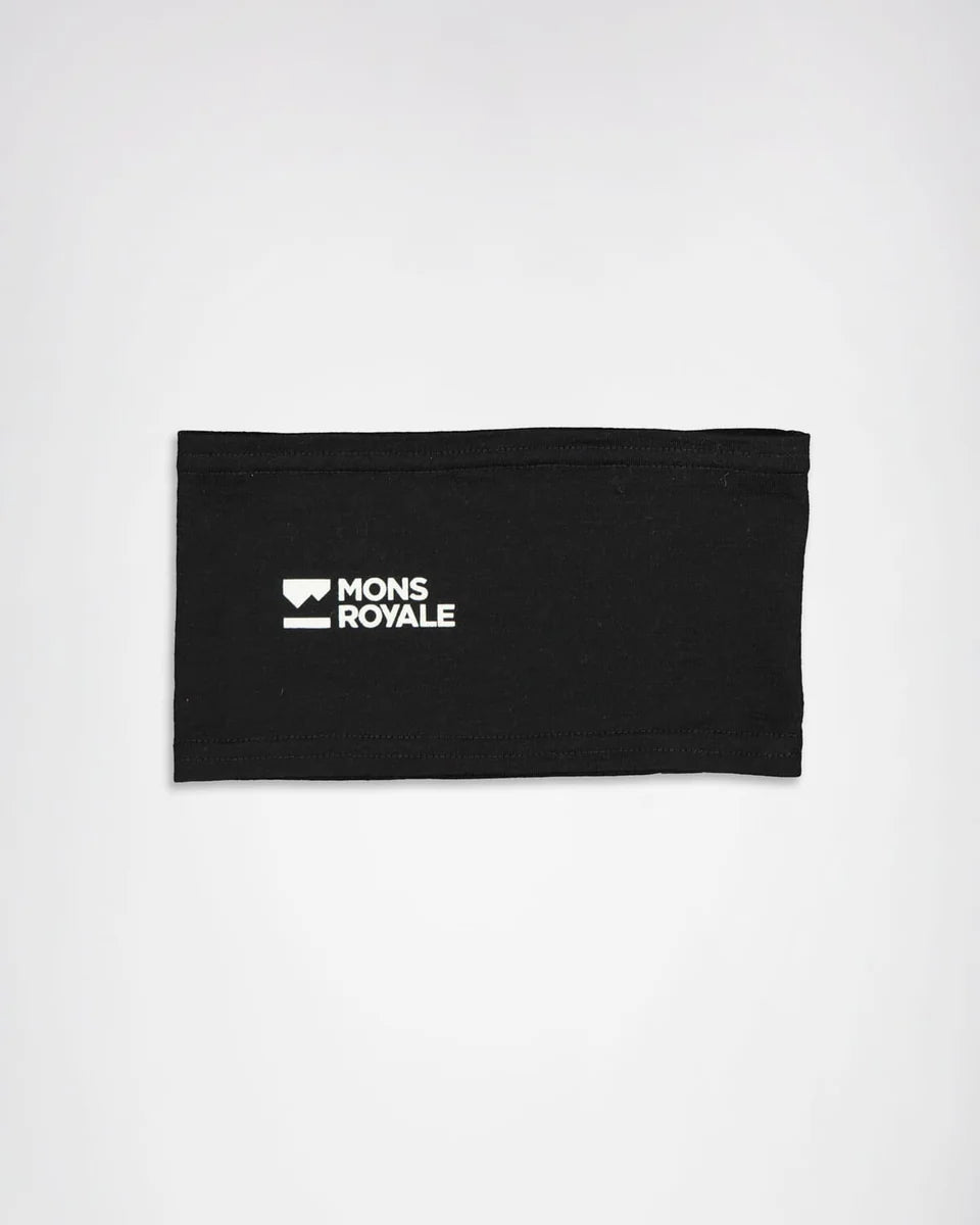 Mons Royale Haines Merino Headband One Size Black