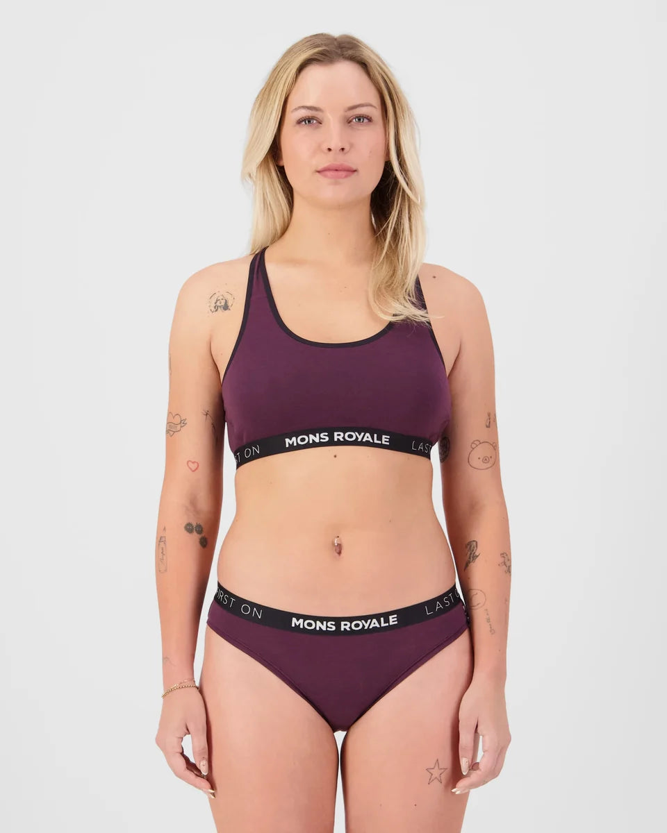 Mons Royale Womens Sierra Merino Sports Bra
