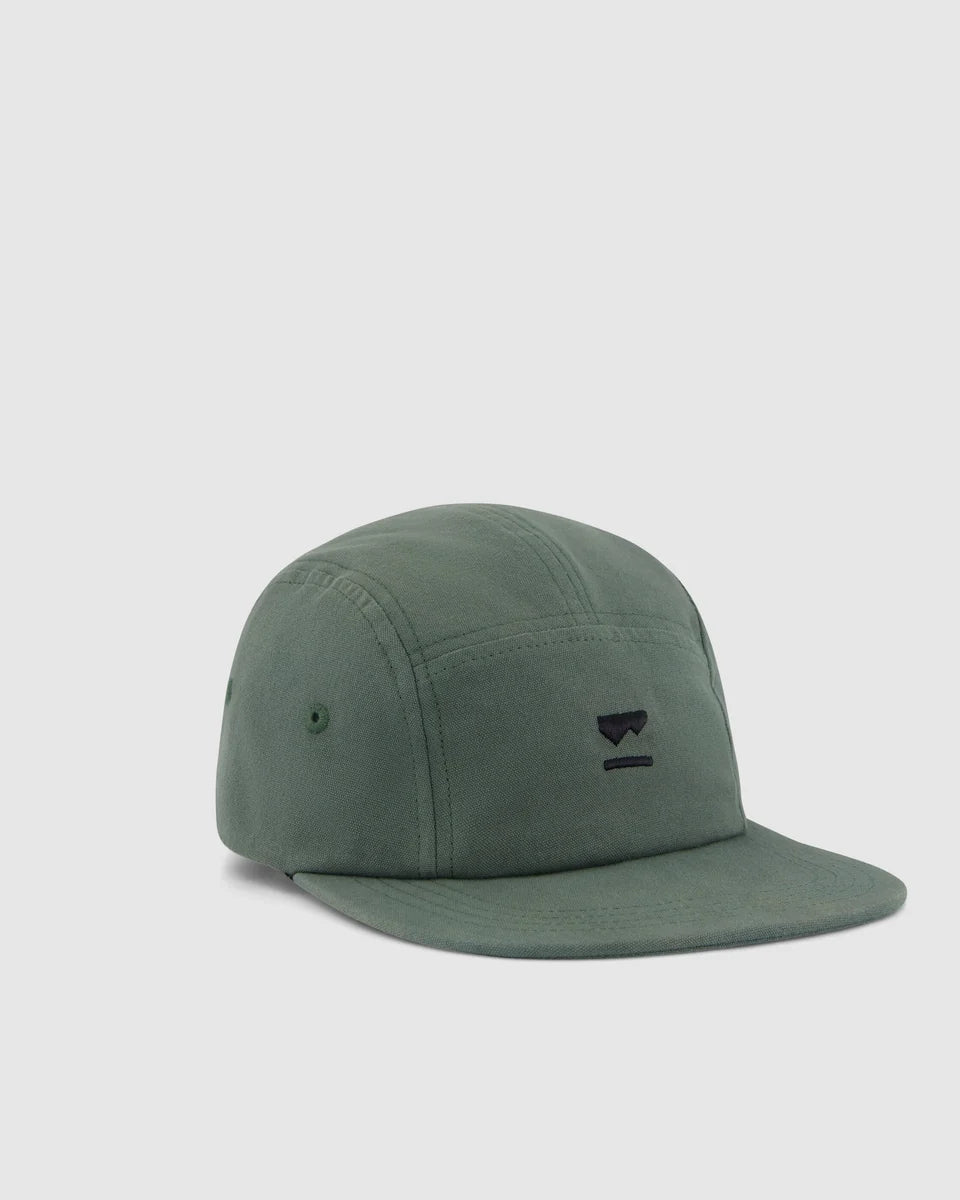 Mons Royale Ridgeline 5 Panel Cap One Size Cypress