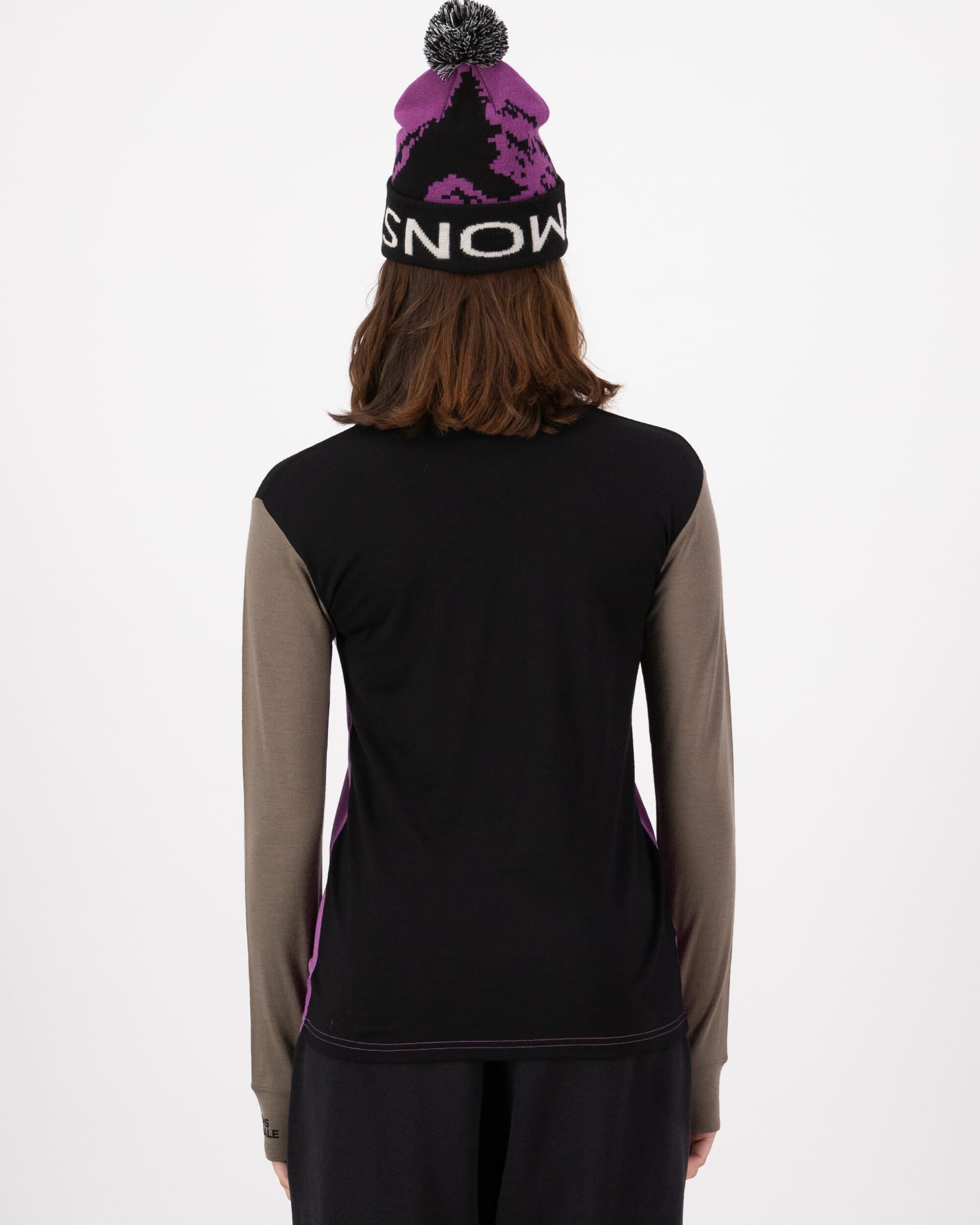 Mons Royale Womens Yotei Merino High Neck Long Sleeve