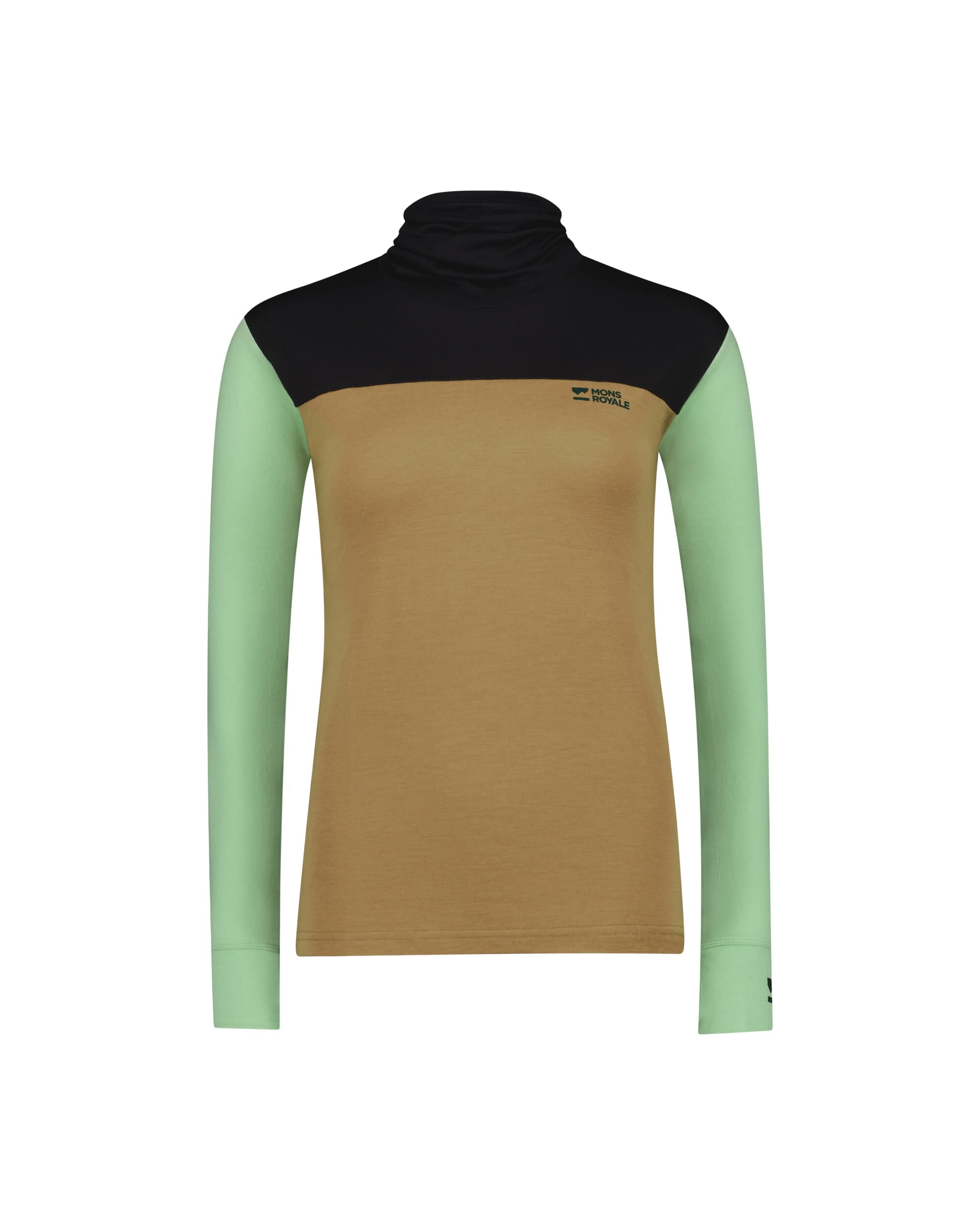 Mons Royale Womens Yotei Merino High Neck Long Sleeve