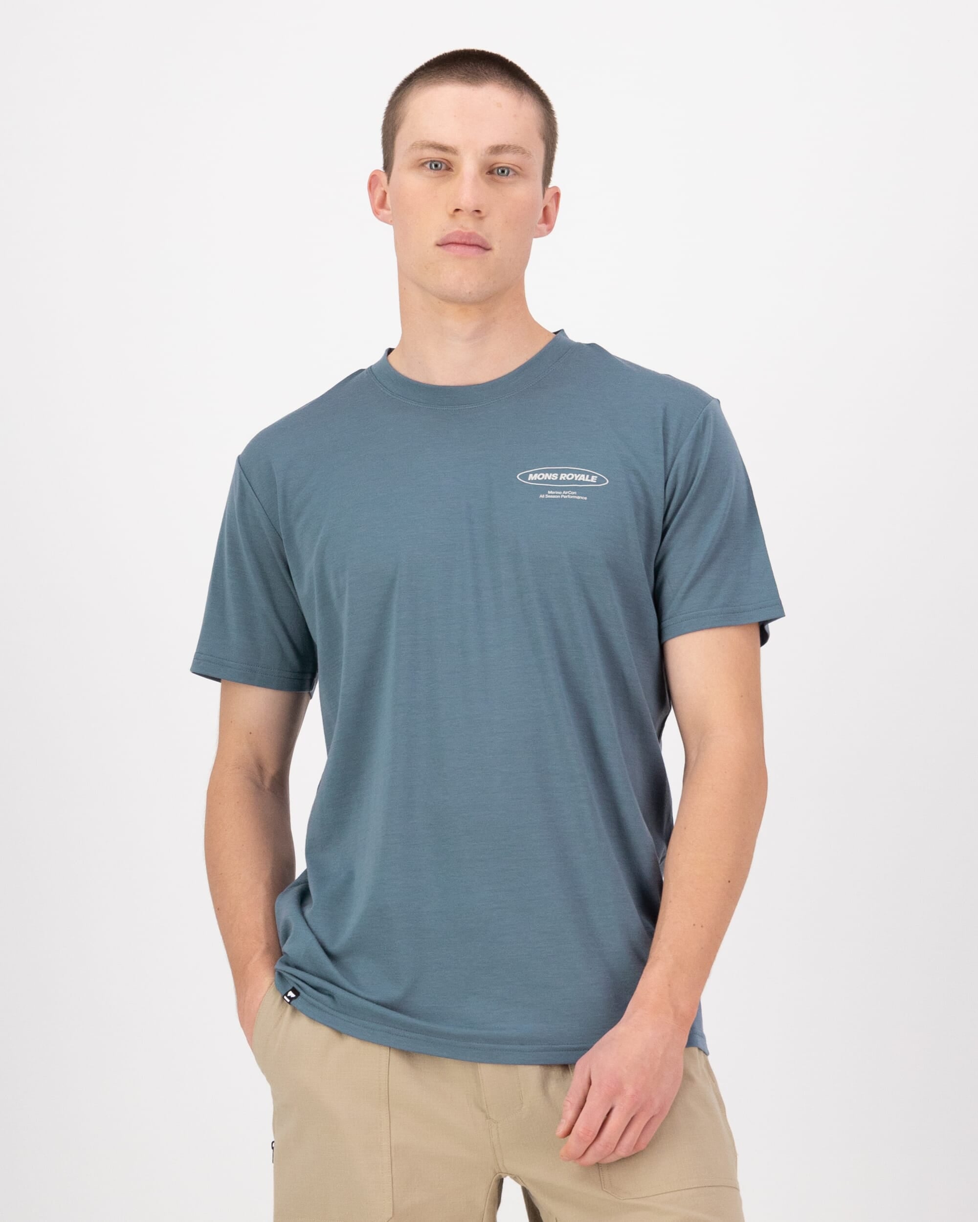 Mons Royale Mens Icon Merino Classic T-Shirt