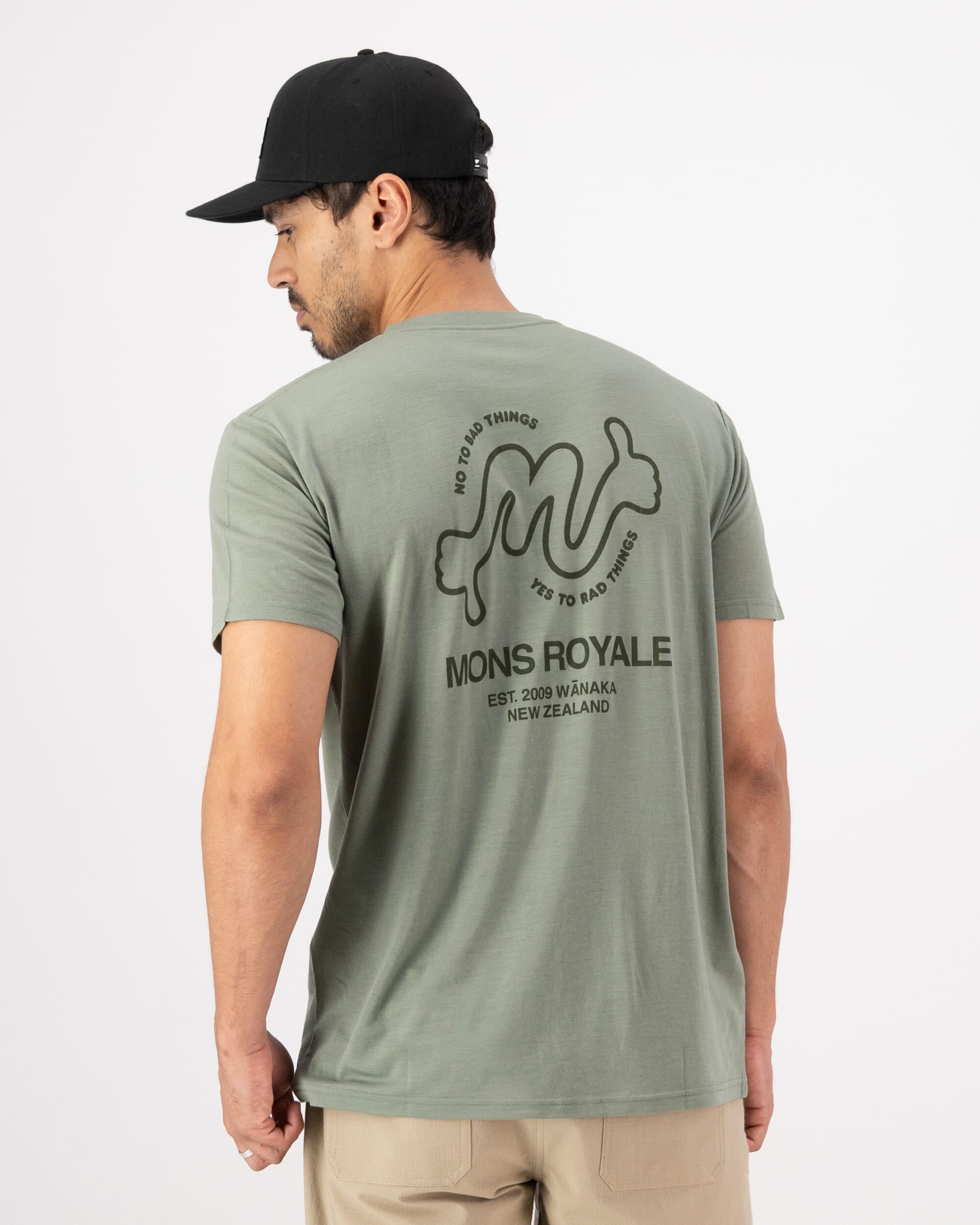 Mons Royale Mens Icon Merino Classic T-Shirt