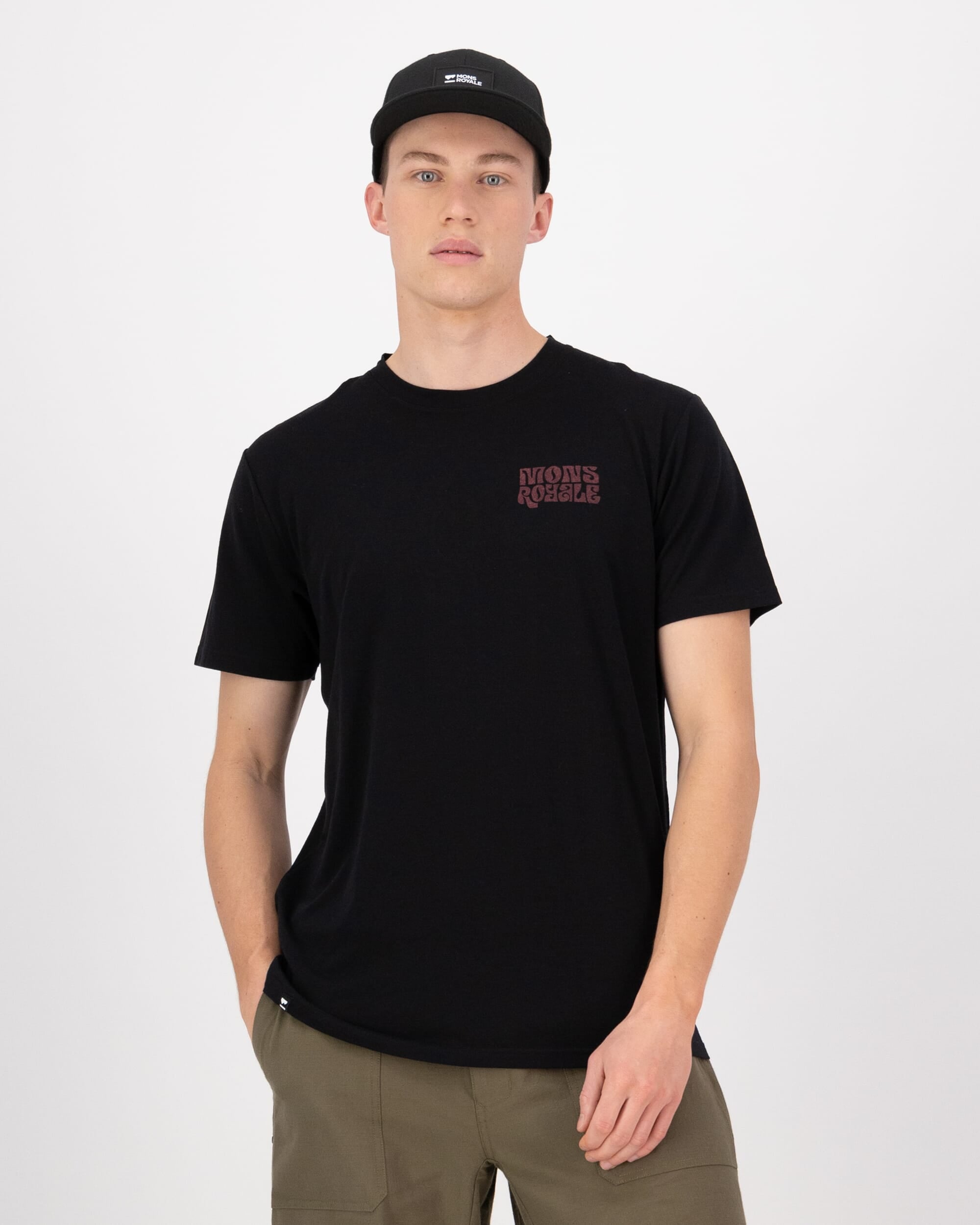 Mons Royale Mens Icon Merino Classic T-Shirt