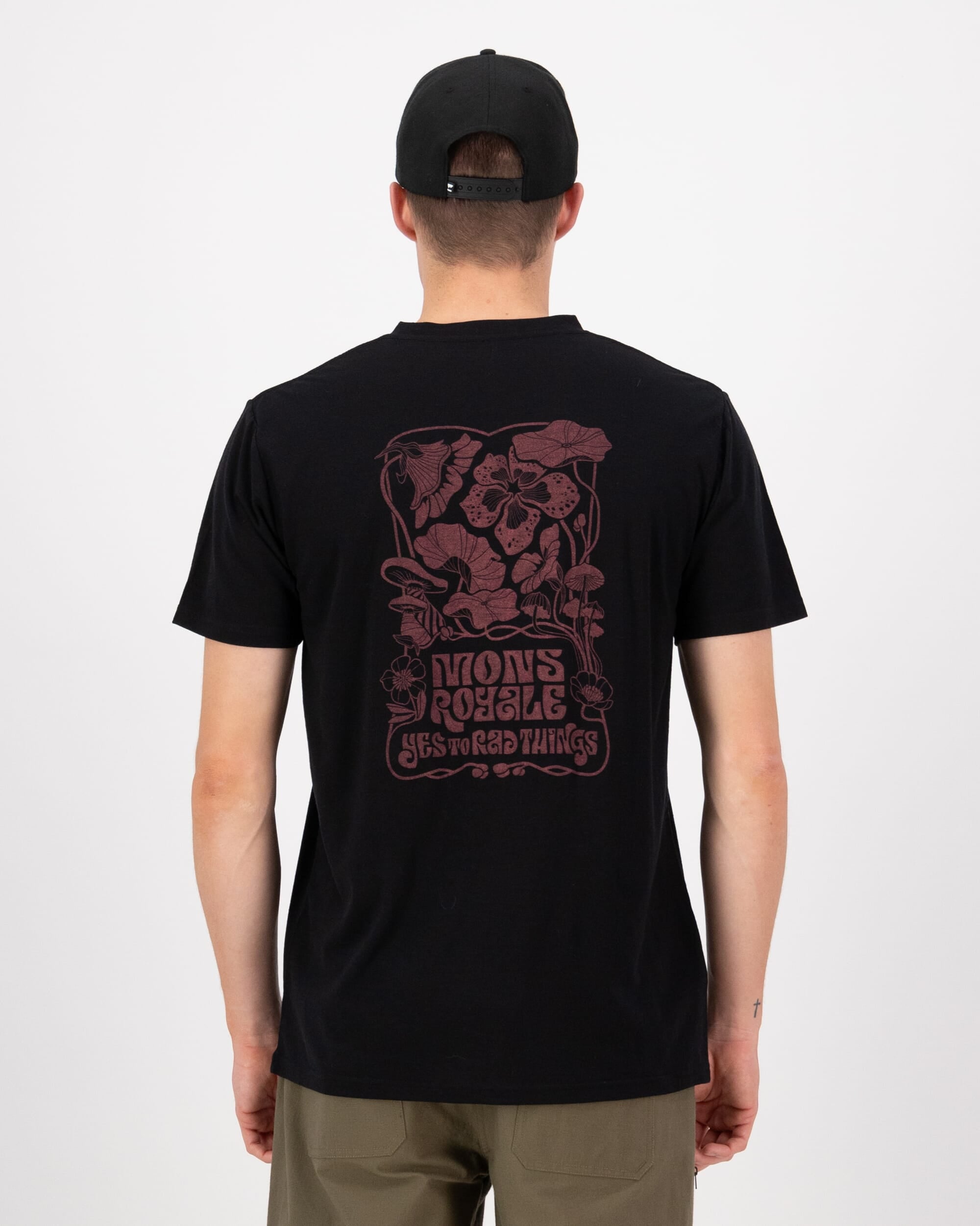 Mons Royale Mens Icon Merino Classic T-Shirt