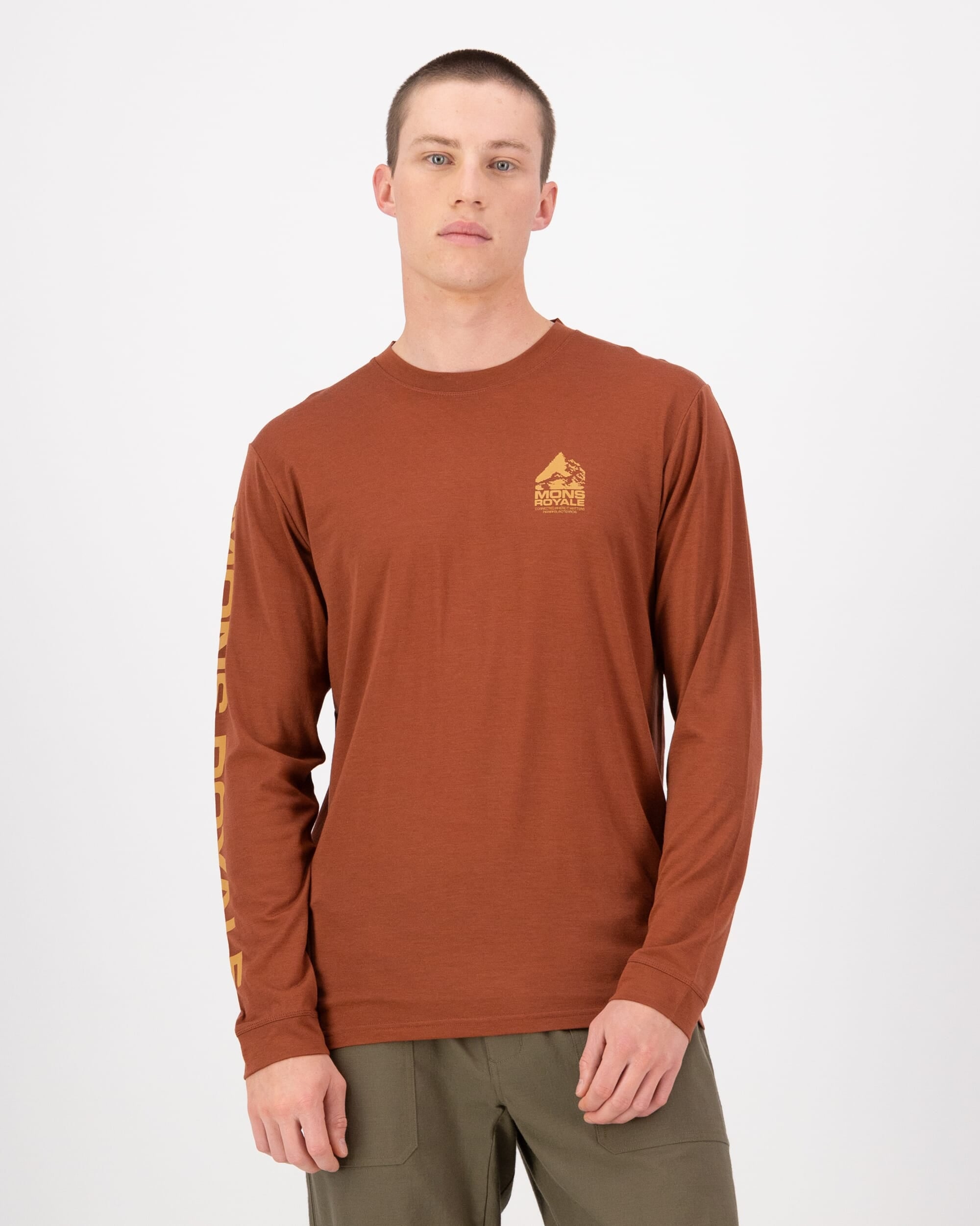 Mons Royale Mens Icon Merino Classic Long Sleeve