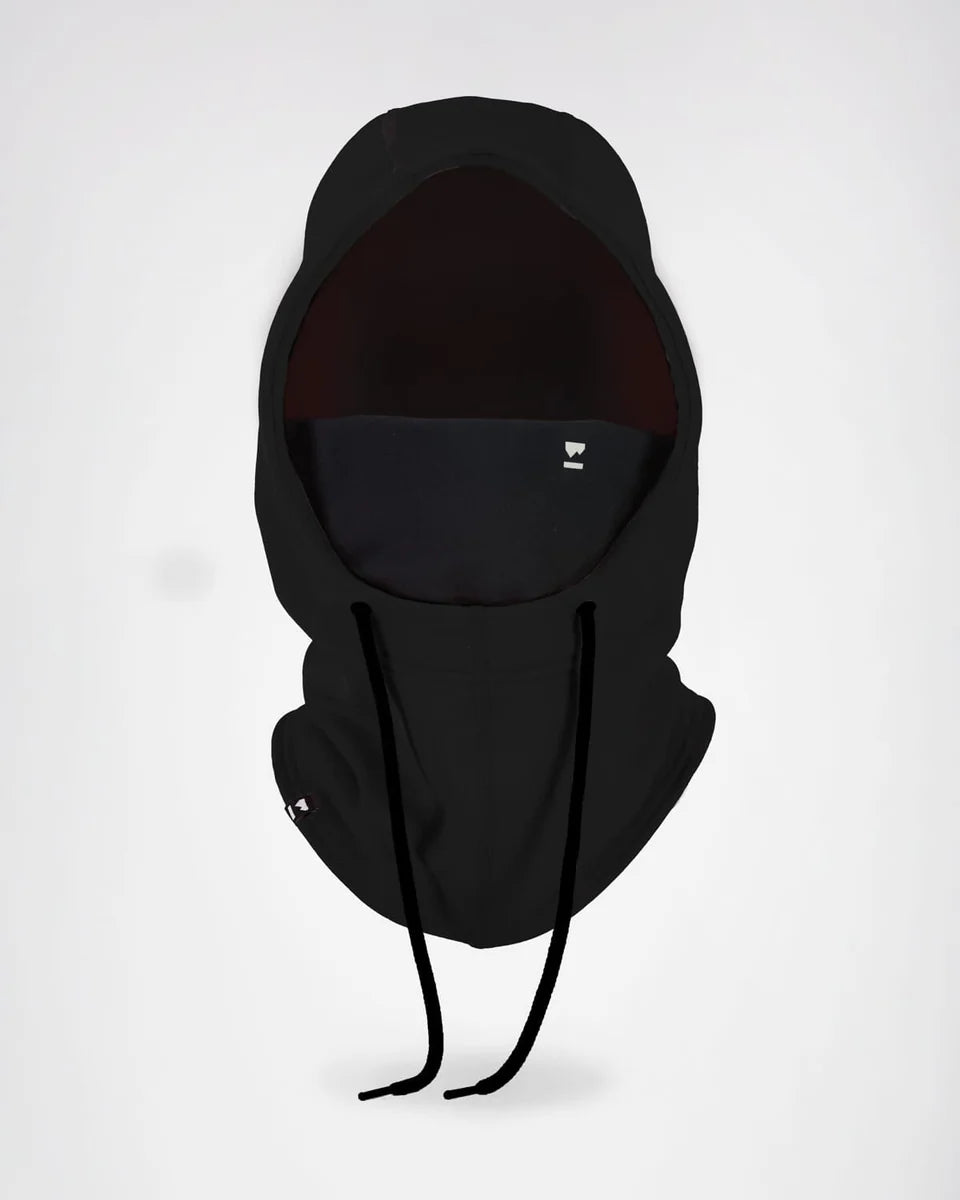Mons Royale Decade Merino Fleece Hood One Size Black