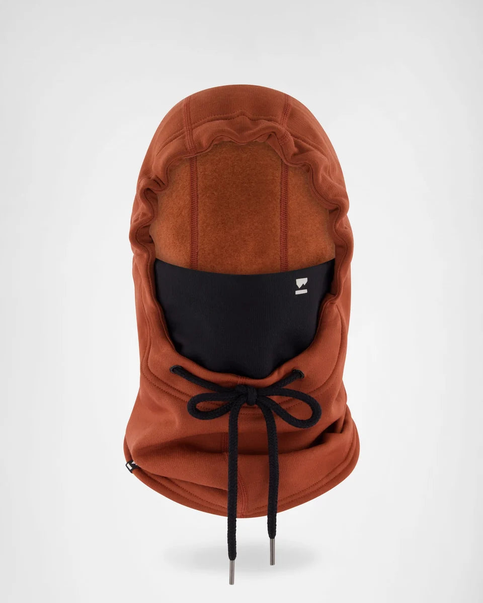 Mons Royale Decade Merino Fleece Hood One Size Sienna