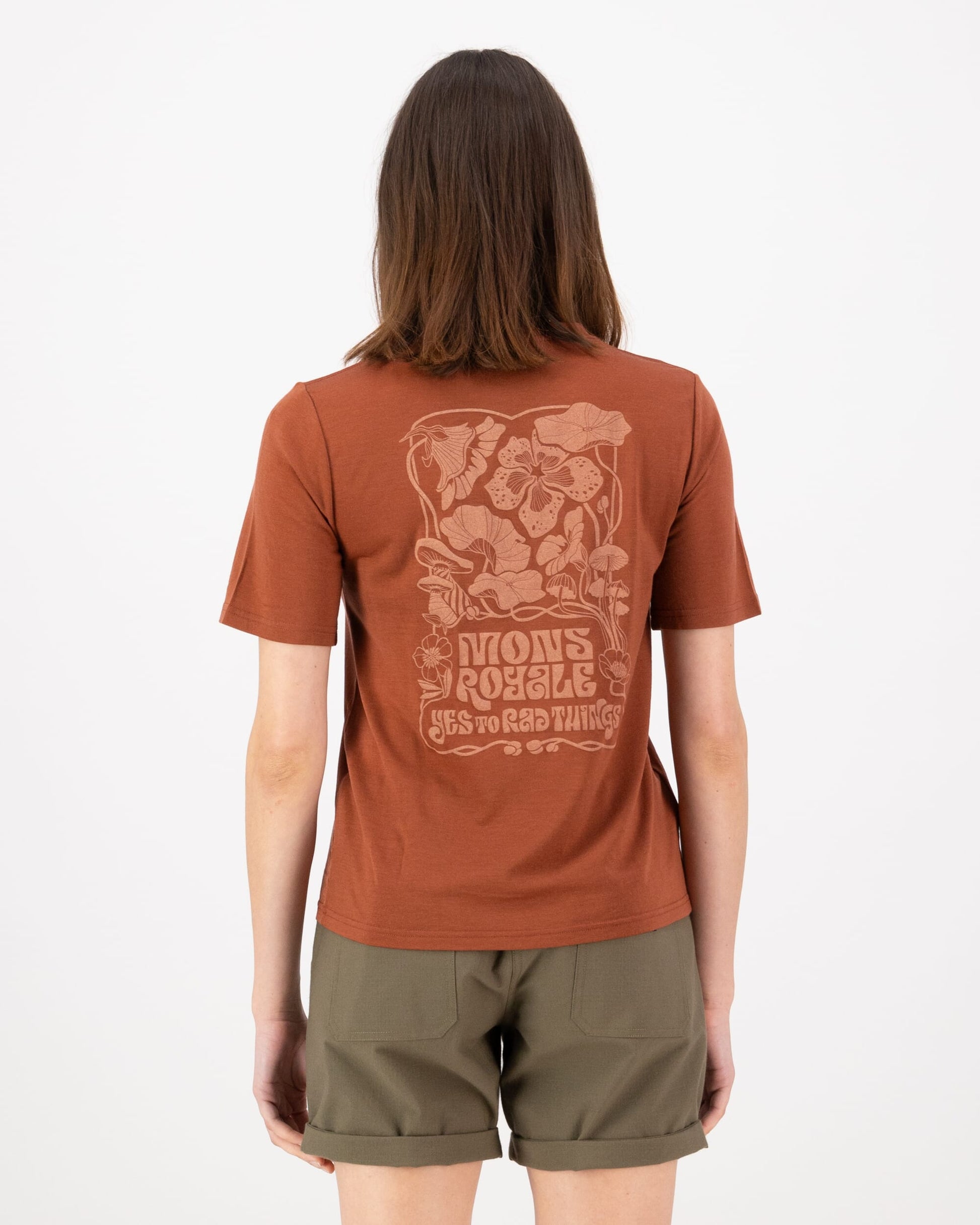 Mons Royale Womens Icon Merino T-Shirt