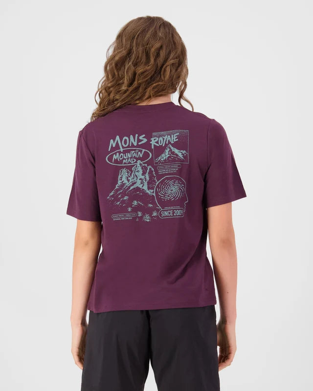 Mons Royale Womens Icon Merino T-Shirt