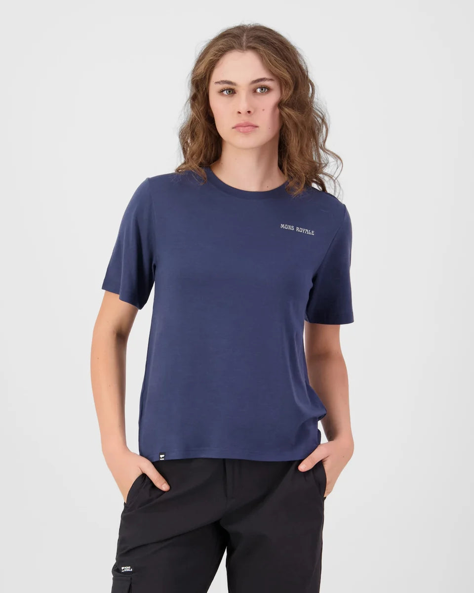 Mons Royale Womens Icon Merino T-Shirt