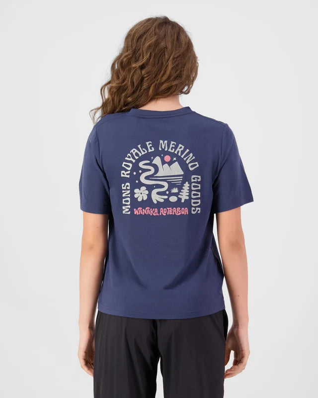 Mons Royale Womens Icon Merino T-Shirt