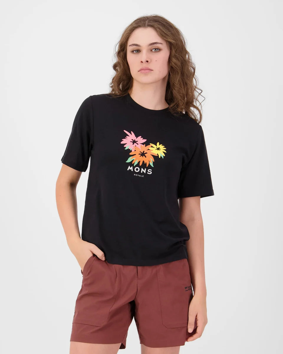 Mons Royale Womens Icon Merino T-Shirt