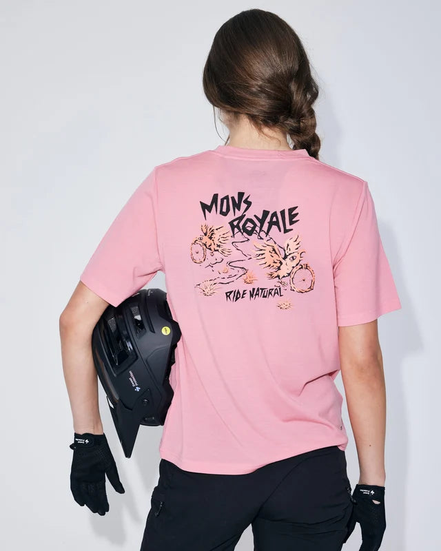 Mons Royale Womens Icon Merino T-Shirt